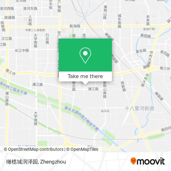 橄榄城润泽园 map