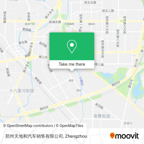 郑州天地和汽车销售有限公司 map