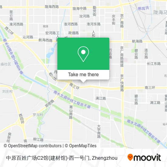 中原百姓广场C2馆(建材馆)-西一号门 map