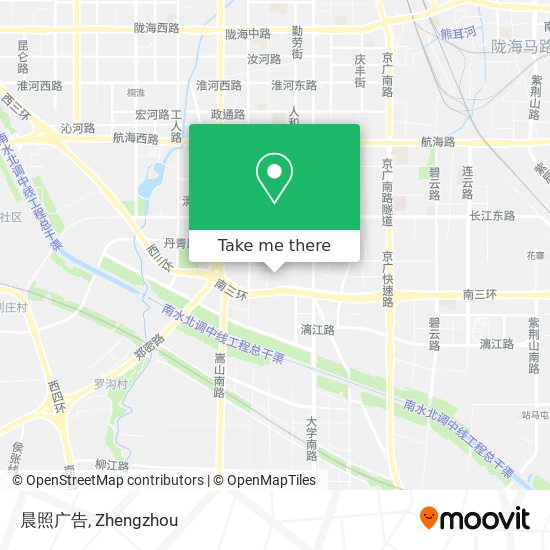 晨照广告 map