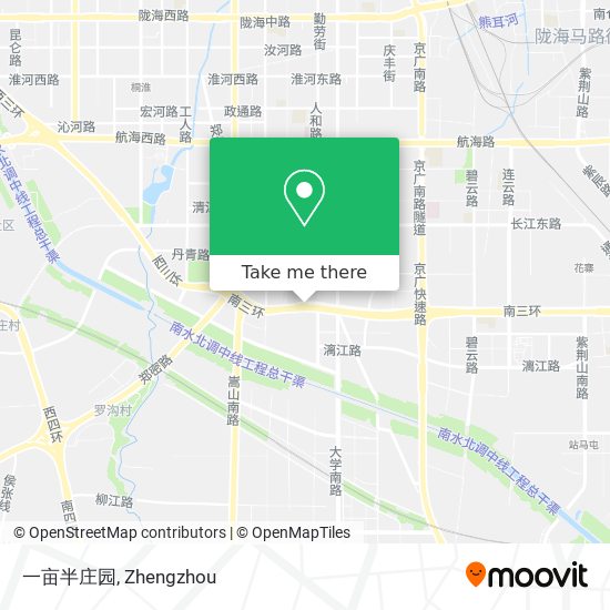 一亩半庄园 map