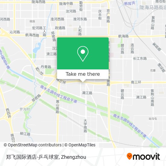 郑飞国际酒店-乒乓球室 map