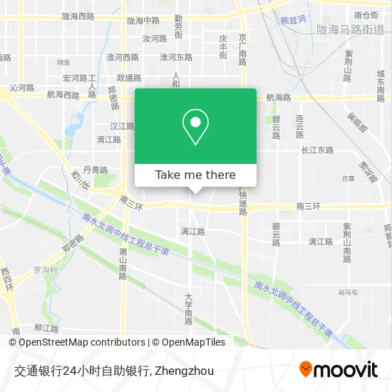 交通银行24小时自助银行 map