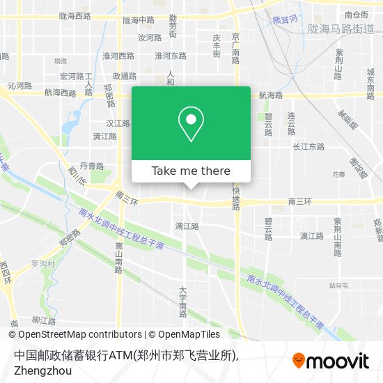 中国邮政储蓄银行ATM(郑州市郑飞营业所) map