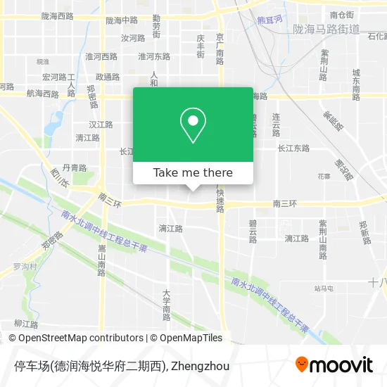 停车场(德润海悦华府二期西) map