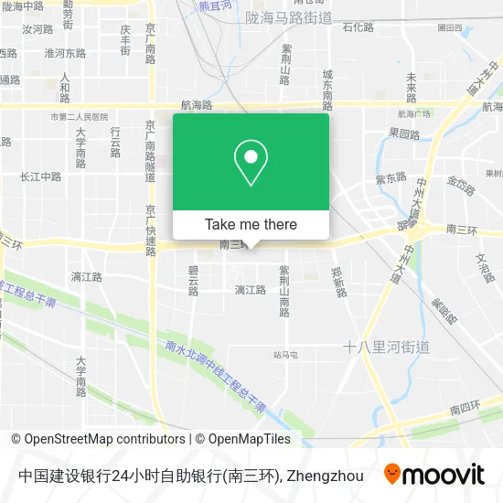 中国建设银行24小时自助银行(南三环) map