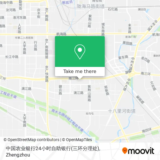 中国农业银行24小时自助银行(三环分理处) map