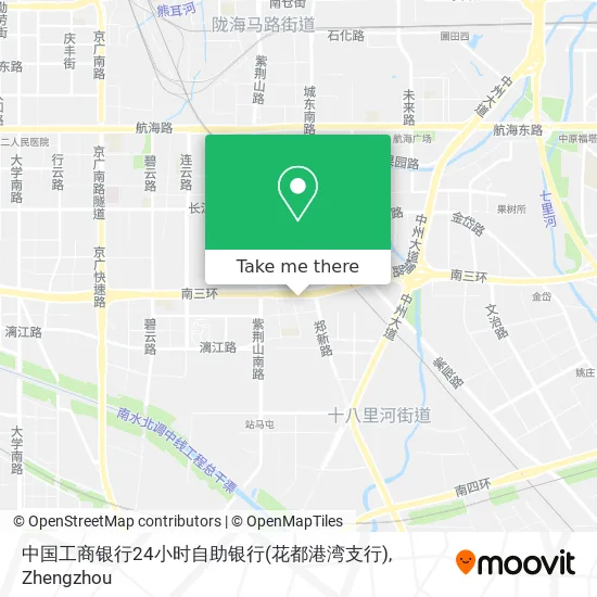 中国工商银行24小时自助银行(花都港湾支行) map