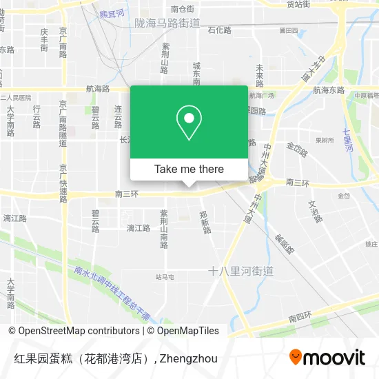 红果园蛋糕（花都港湾店） map