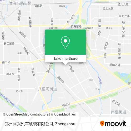 郑州裕兴汽车玻璃有限公司 map