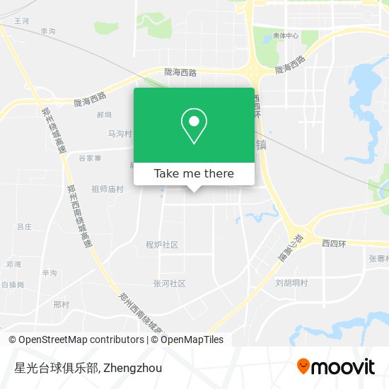 星光台球俱乐部 map