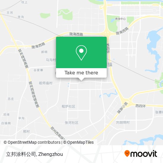 立邦涂料公司 map