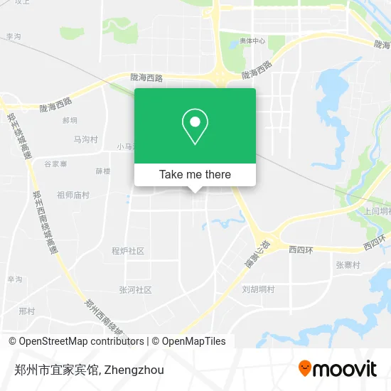 郑州市宜家宾馆 map