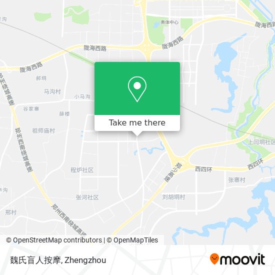魏氏盲人按摩 map