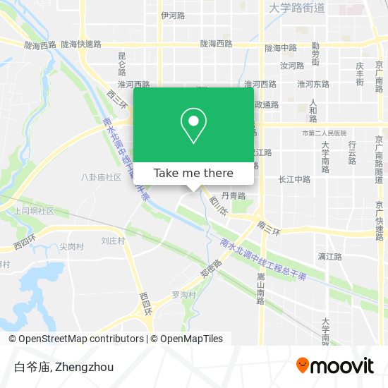白爷庙 map