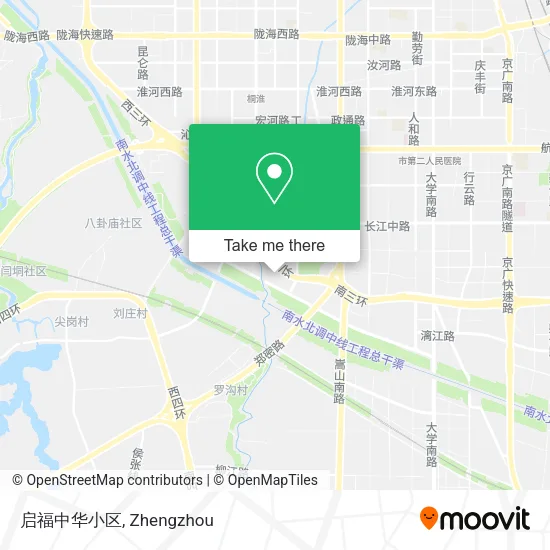 启福中华小区 map