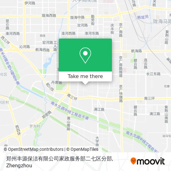 郑州丰源保洁有限公司家政服务部二七区分部 map