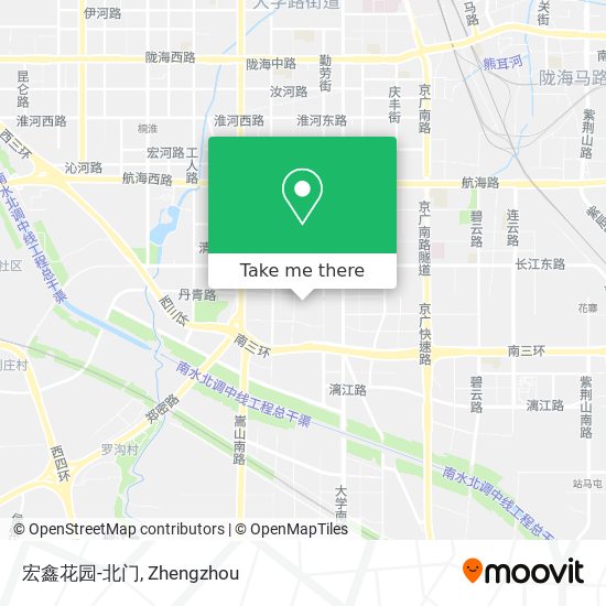 宏鑫花园-北门 map