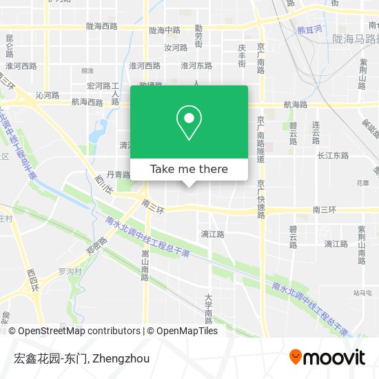 宏鑫花园-东门 map