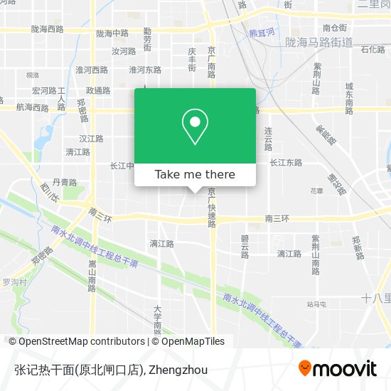 张记热干面(原北闸口店) map