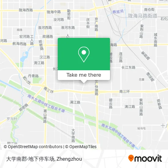 大学南郡-地下停车场 map