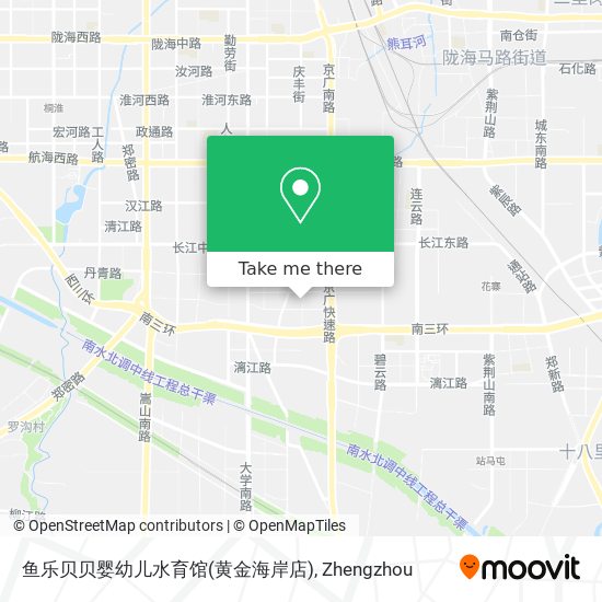 鱼乐贝贝婴幼儿水育馆(黄金海岸店) map