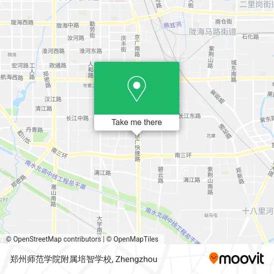 郑州师范学院附属培智学校 map