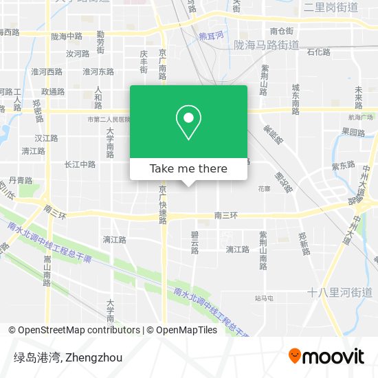 绿岛港湾 map