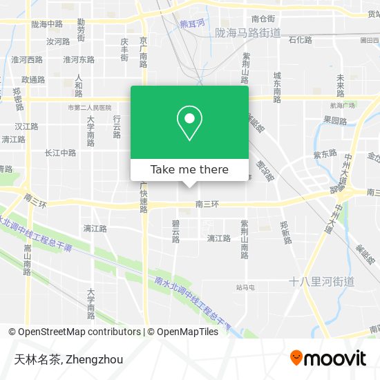 天林名茶 map