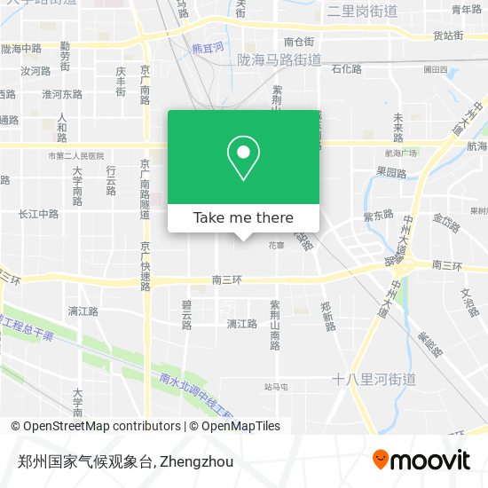 郑州国家气候观象台 map