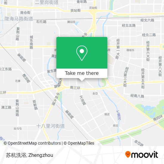 苏杭洗浴 map