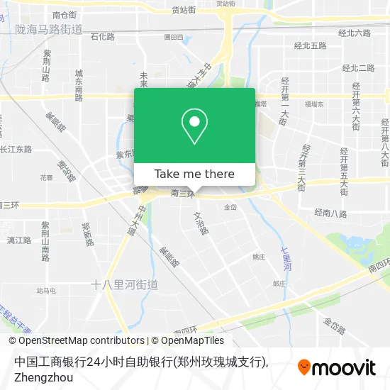 中国工商银行24小时自助银行(郑州玫瑰城支行) map