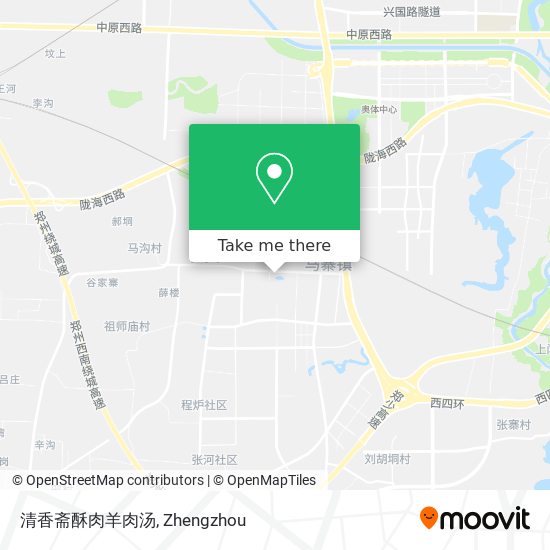 清香斋酥肉羊肉汤 map