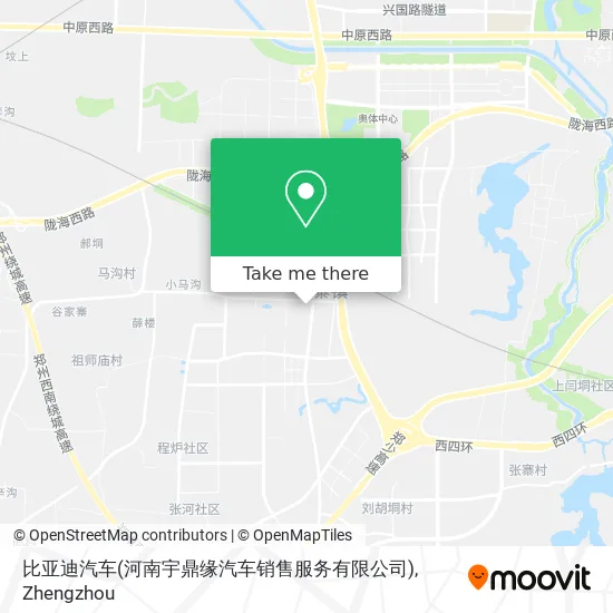 比亚迪汽车(河南宇鼎缘汽车销售服务有限公司) map