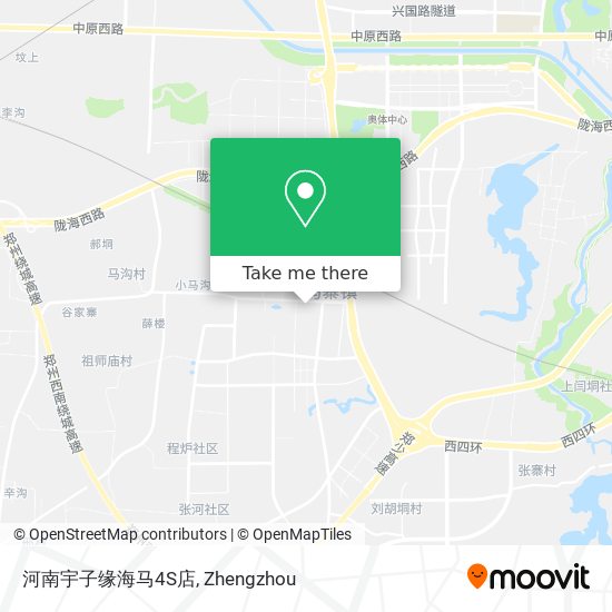 河南宇子缘海马4S店 map