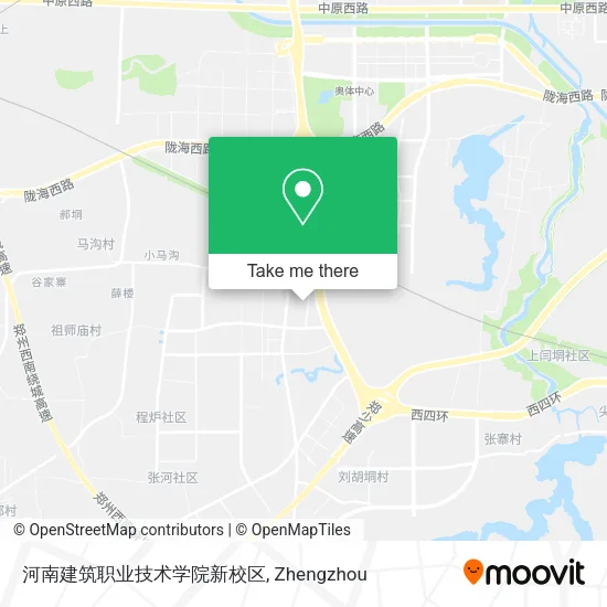 河南建筑职业技术学院新校区 map