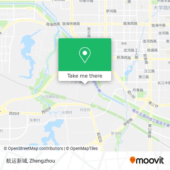 航运新城 map