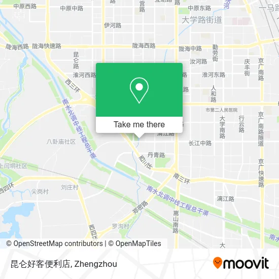 昆仑好客便利店 map