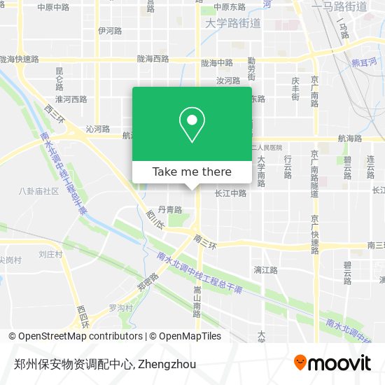 郑州保安物资调配中心 map