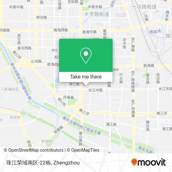 珠江荣域南区-22栋 map