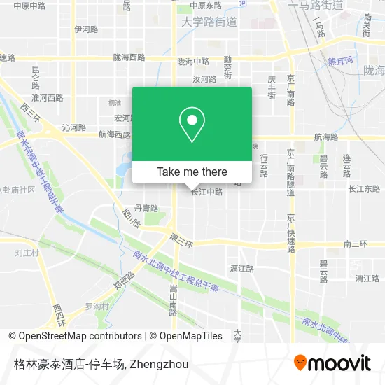 格林豪泰酒店-停车场 map