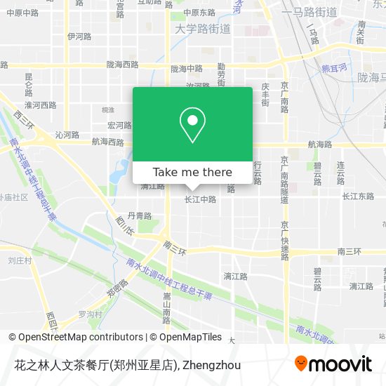花之林人文茶餐厅(郑州亚星店) map