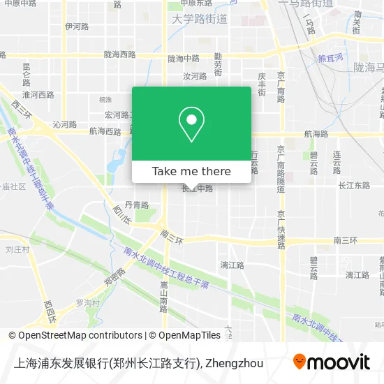 上海浦东发展银行(郑州长江路支行) map