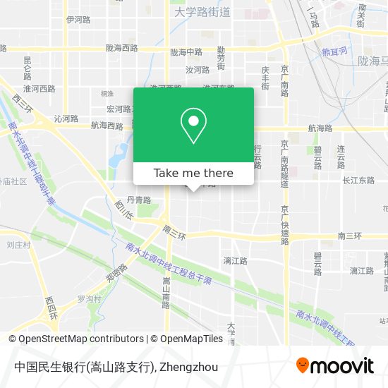 中国民生银行(嵩山路支行) map