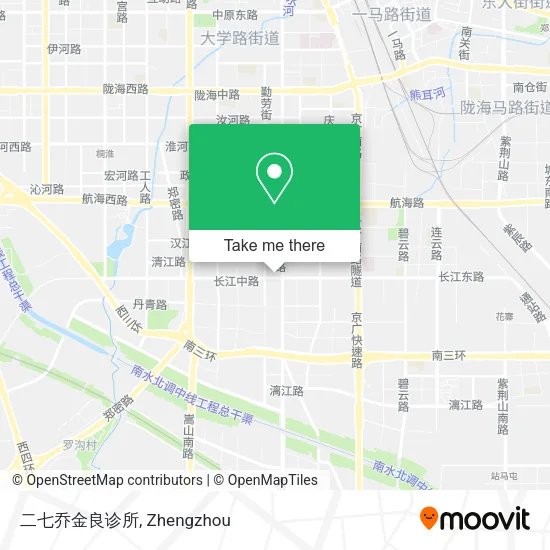 二七乔金良诊所 map