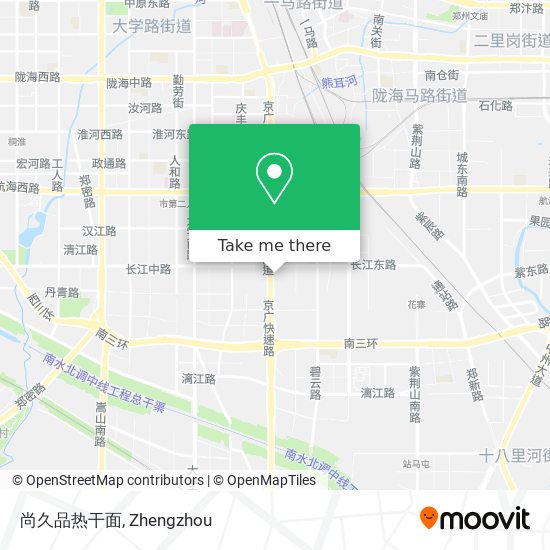 尚久品热干面 map