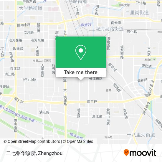 二七张华诊所 map