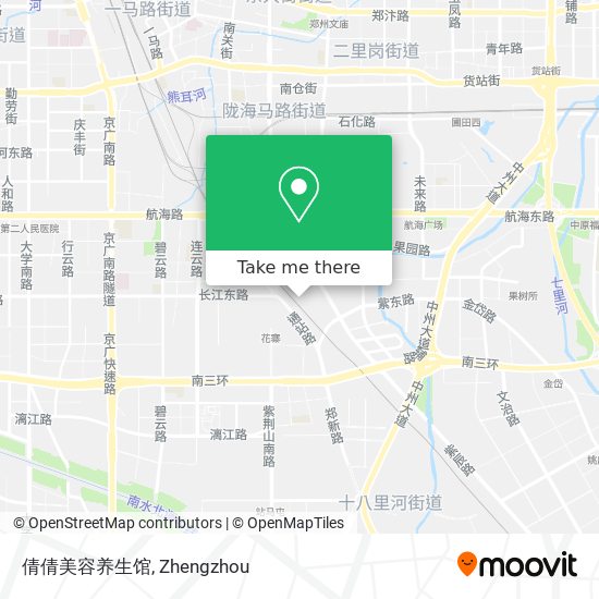倩倩美容养生馆 map