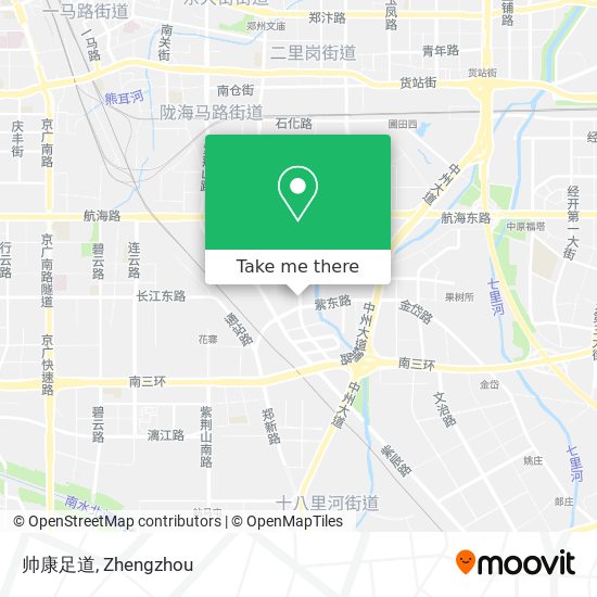 帅康足道 map