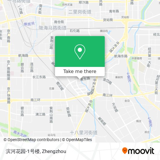 滨河花园-1号楼 map